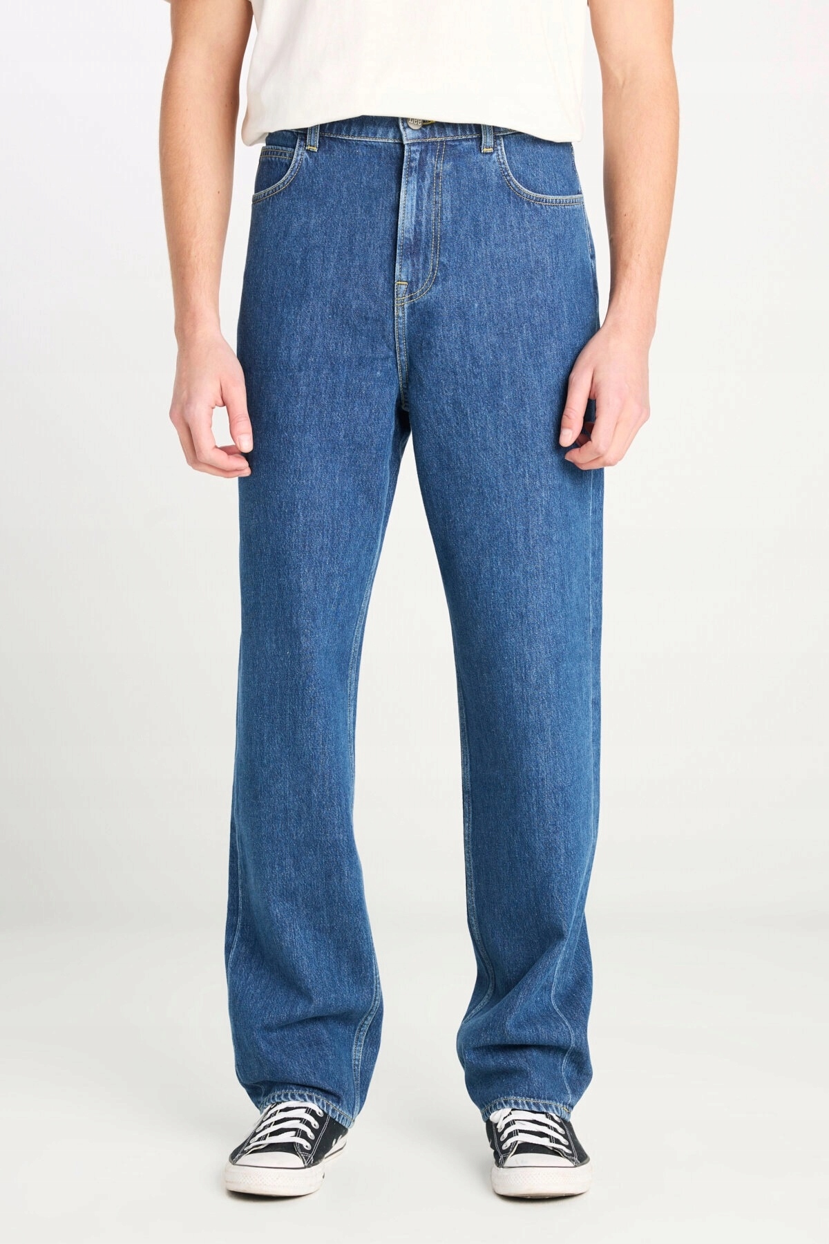 Pánské džíny Lee Asher Loose W31 L34 Mid Indigo L70E00002381 Volné