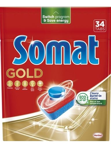Levně Somat, Gold Tablety do myčky, 34 kusů