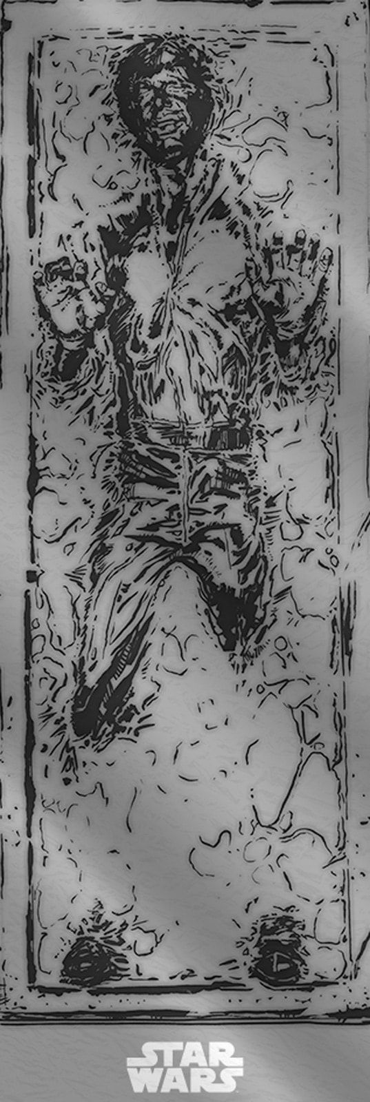 

Star Wars Han Solo Carbonite plakat filmowy 53x158