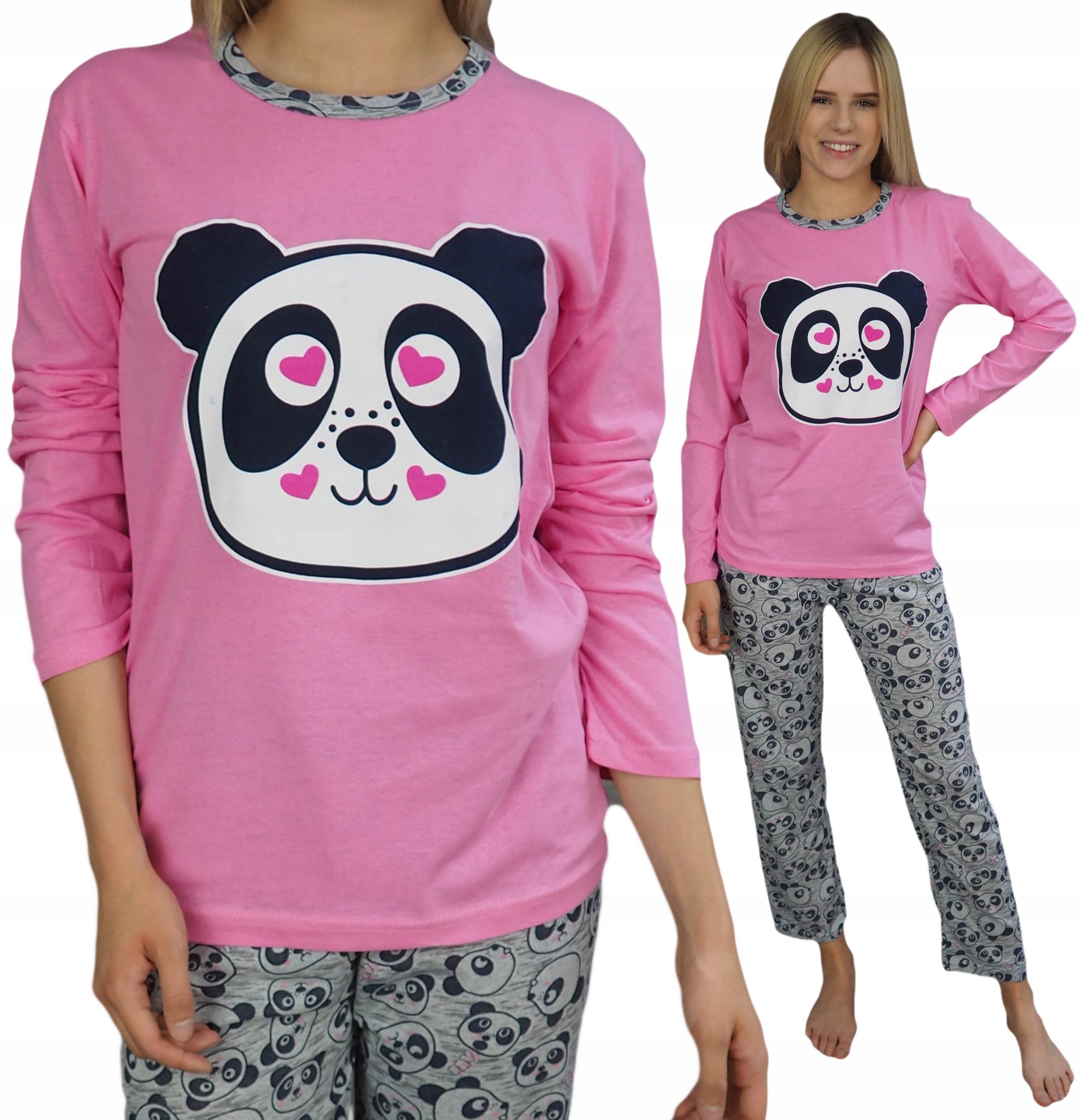 

Piżama Damska XL 42 wygodna Nowa fajna Tania Panda