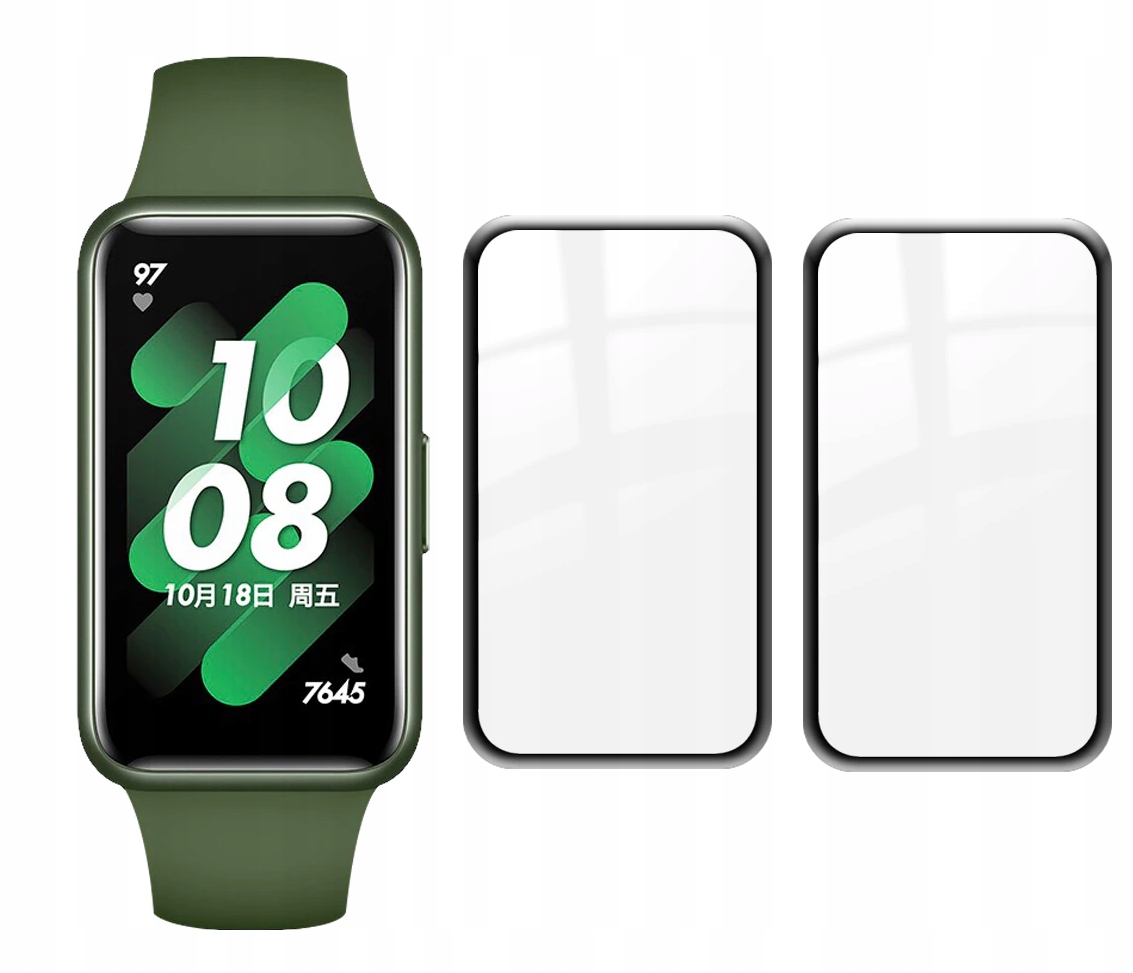 2 x SZKŁO HYBRYDOWE 3D FOLIA DO HUAWEI BAND 7