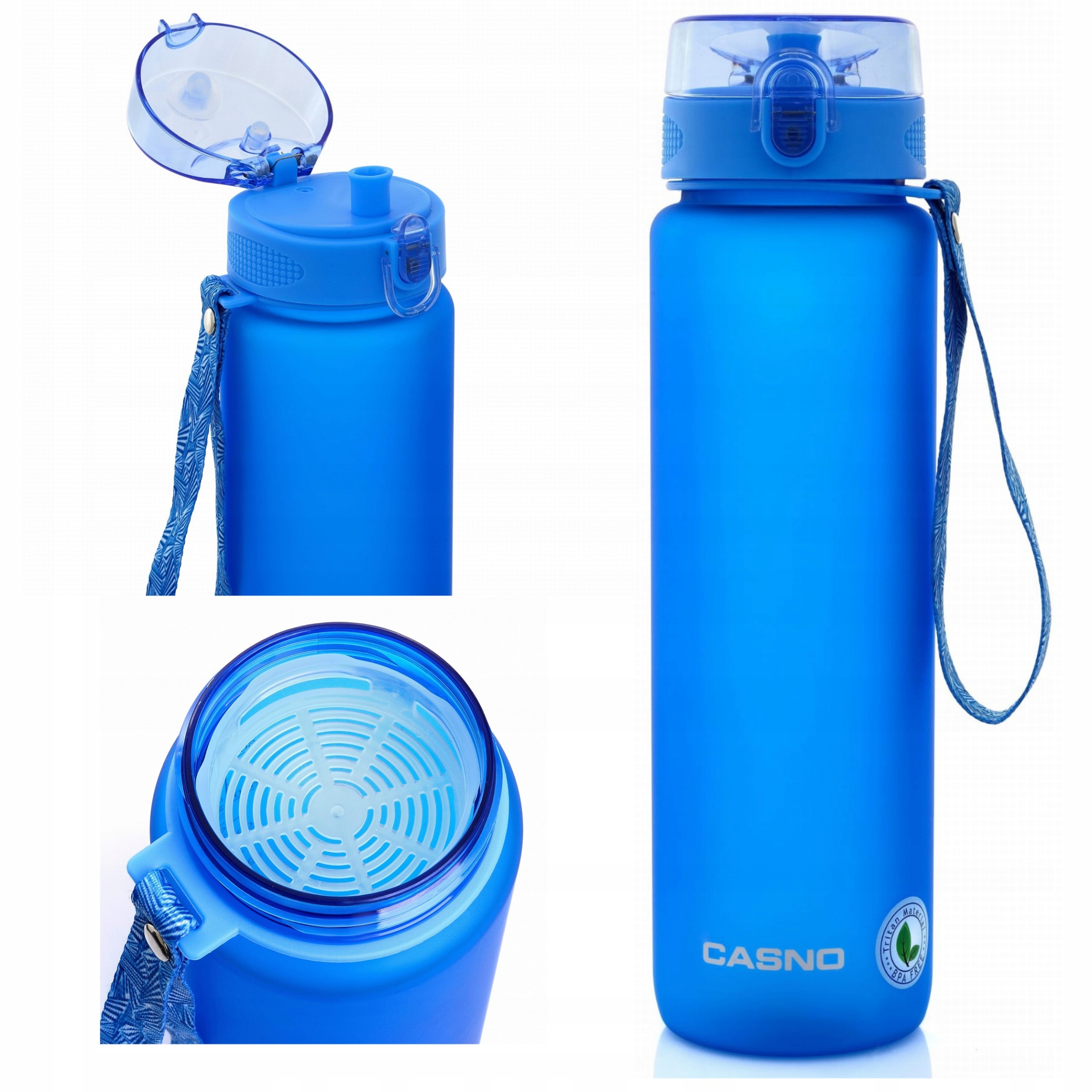

Bidon na wodę Butelka filtr na owoce 1050 ml
