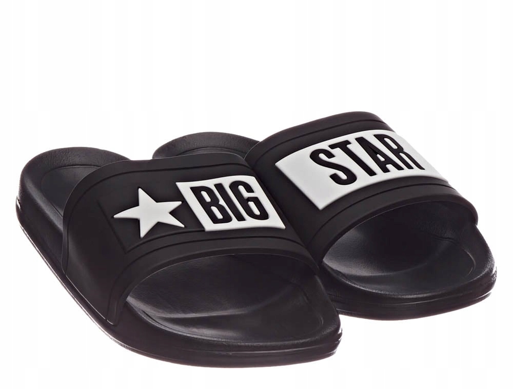 

Klapki damskie czarne basen Big Star DD274A266 38