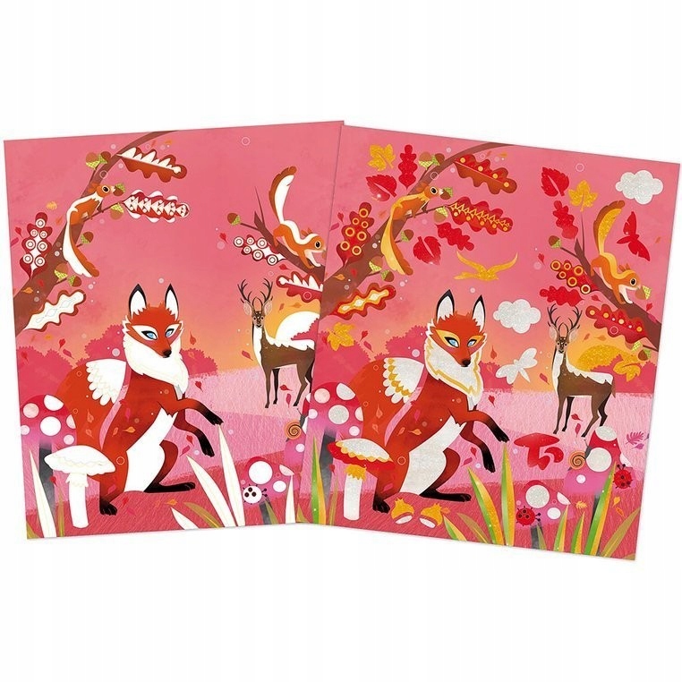 Zestaw kreatywny Perłowe plakatówki 7+ Janod Materiał karton