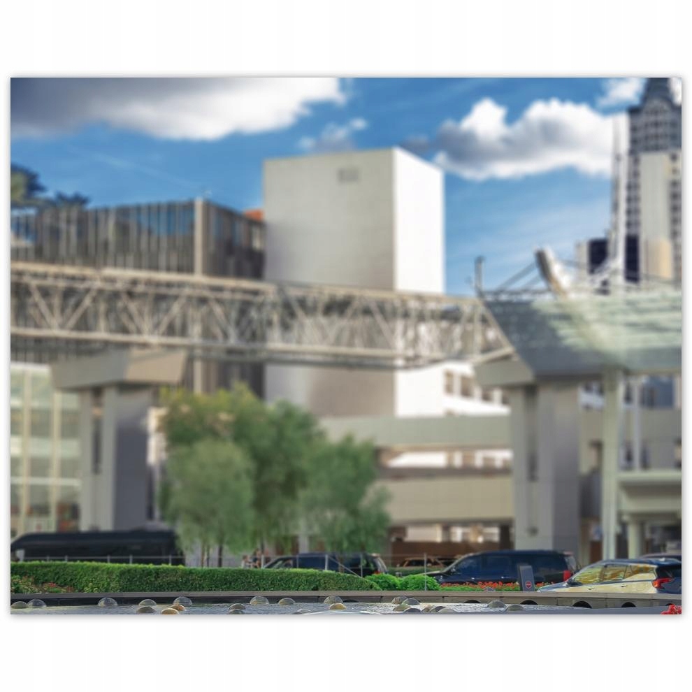 

Plakat 50x40 McLarenem po Las Vegas