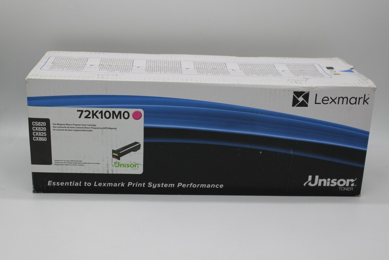 Lexmark CS820 72K10M0 72K20M0 magenta toner originál