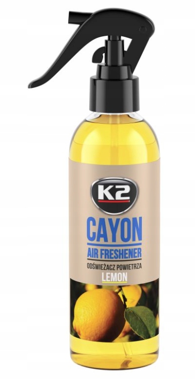 K2 Cayon Lemon zapach samochodowy i do domu