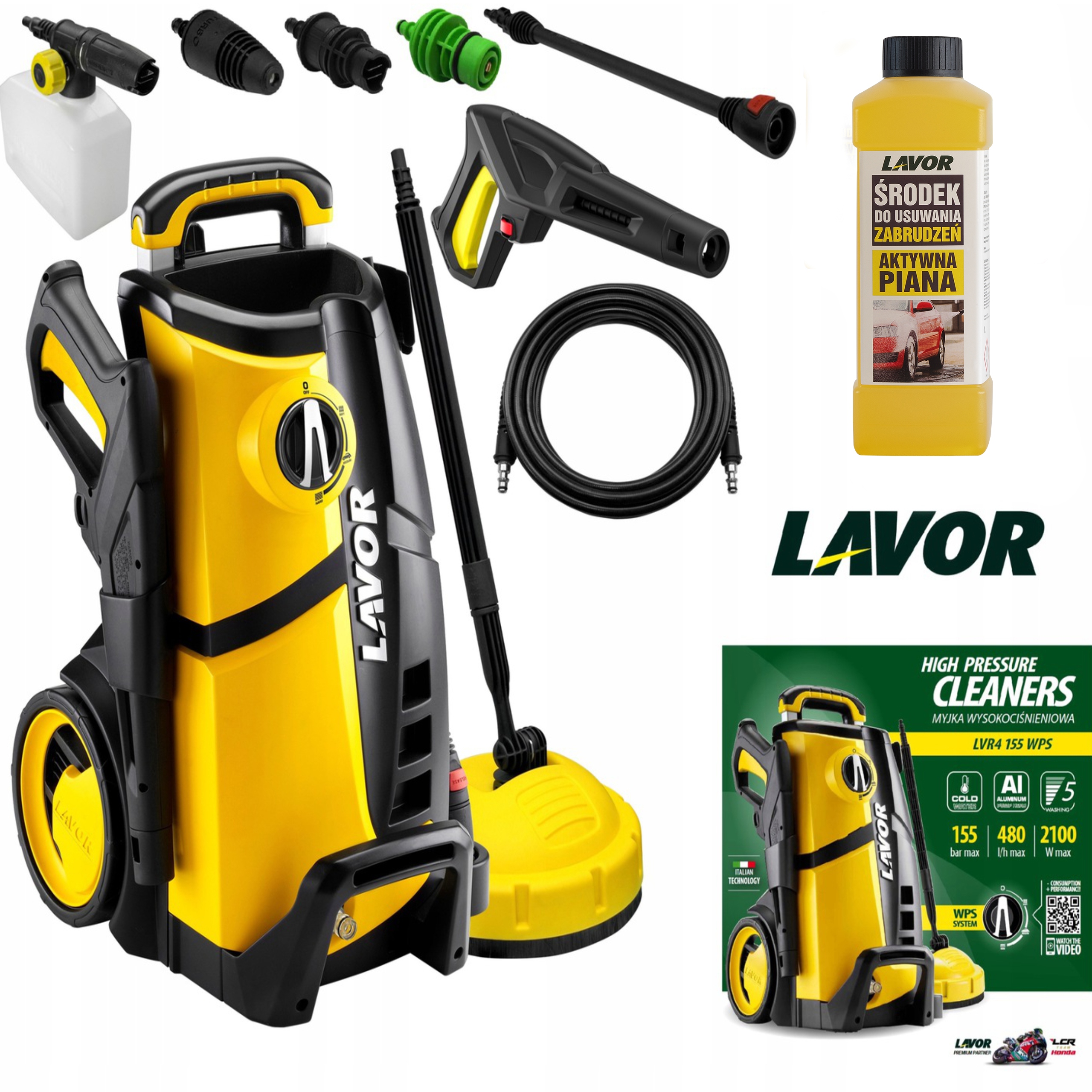 MYJKA CIŚNIENIOWA LVR4 240ewBAR CONTROL PATIO 2100