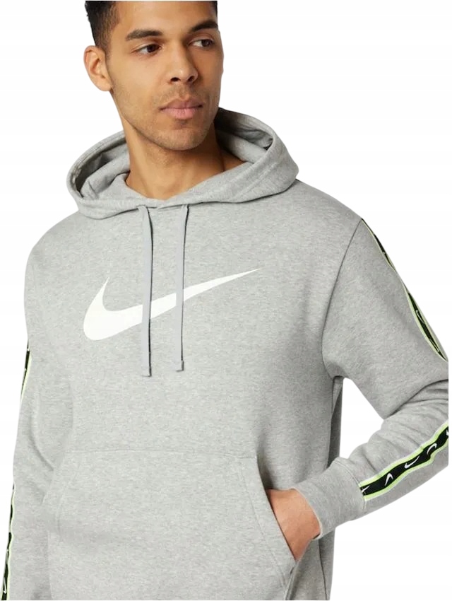 Mikina Nike Bavlněná s kapucí Sportovní tepláková mikina typu drill