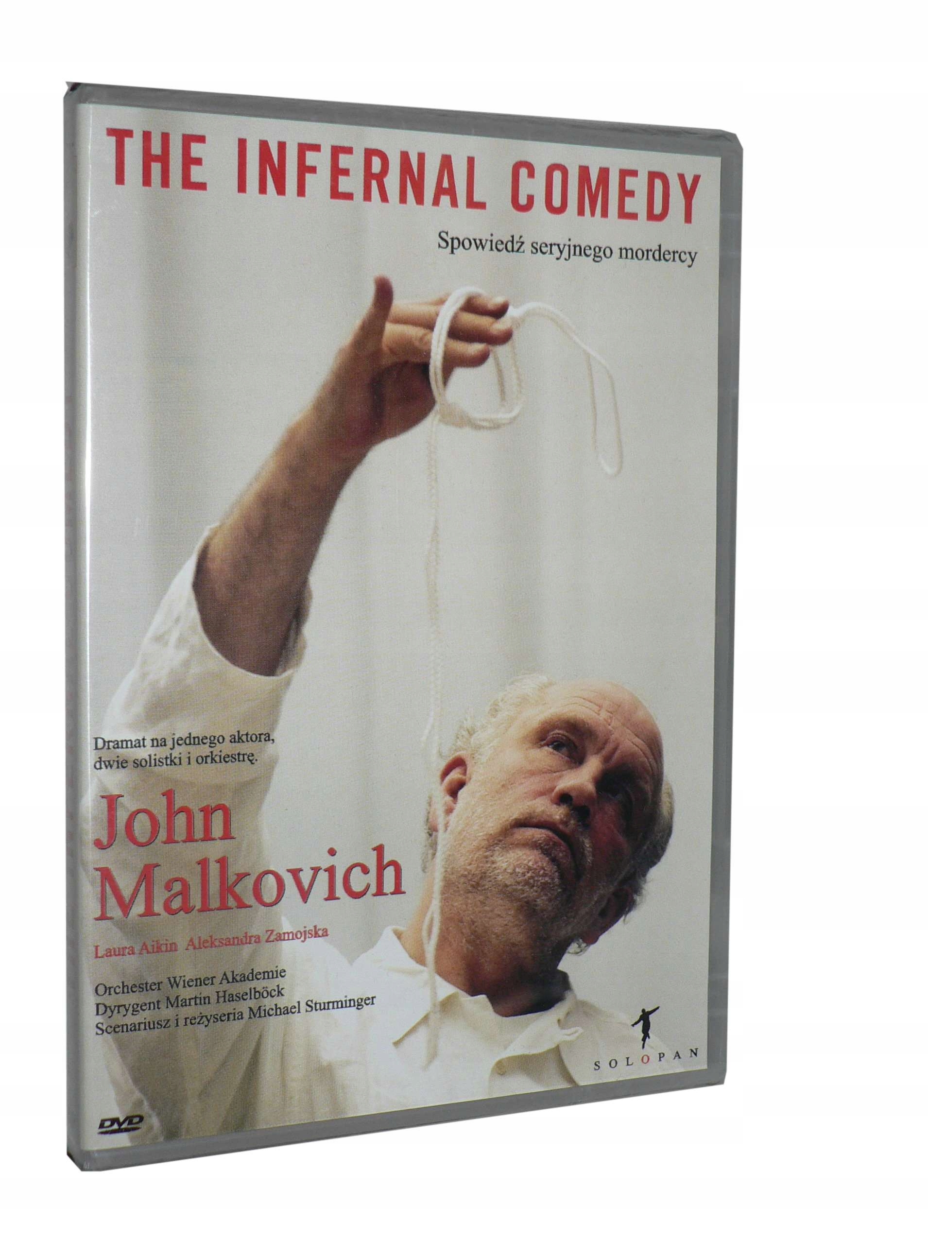 DVD - THE INFERNAL COMEDY(2010)- J.Malkovich folia