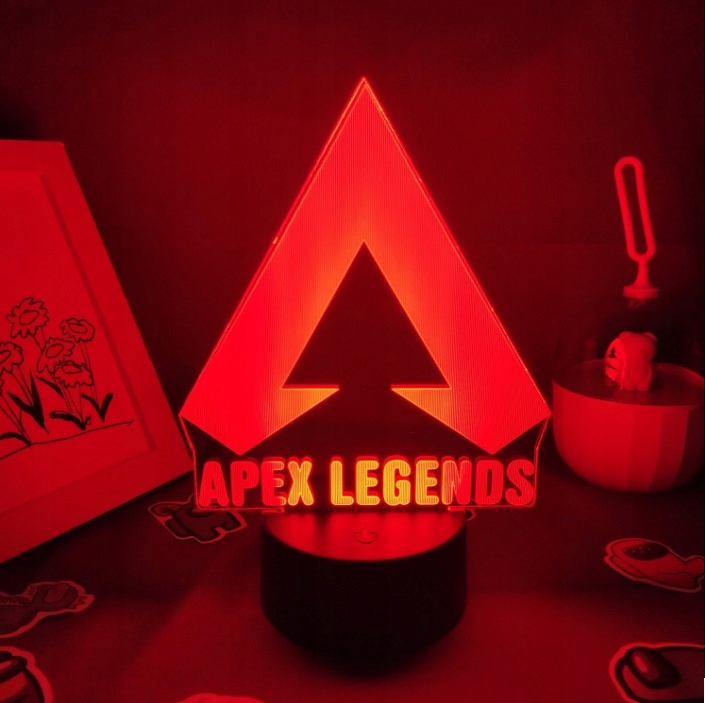 Lampka Nocna Apex Legends 16 kolorów LED PLEXIDO Kolor wielokolorowy