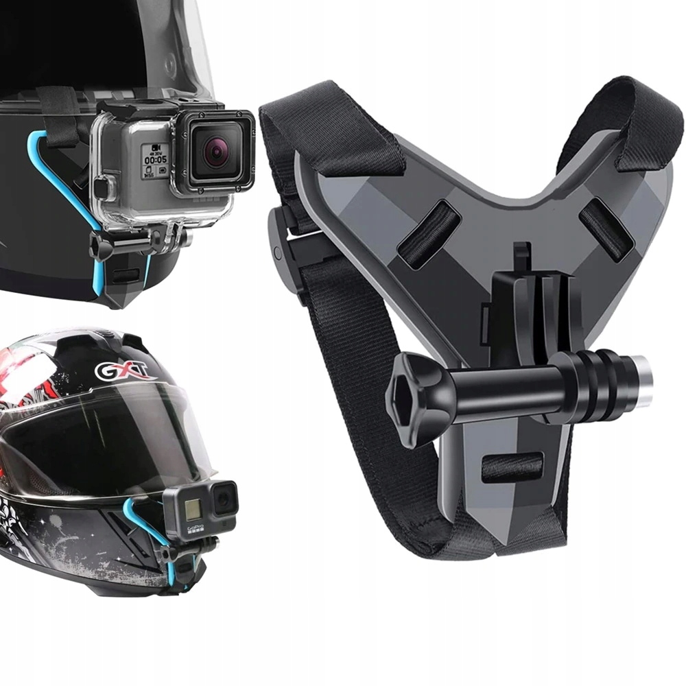 

Mocowanie do kasku uchwyt na kask do kamer GoPro