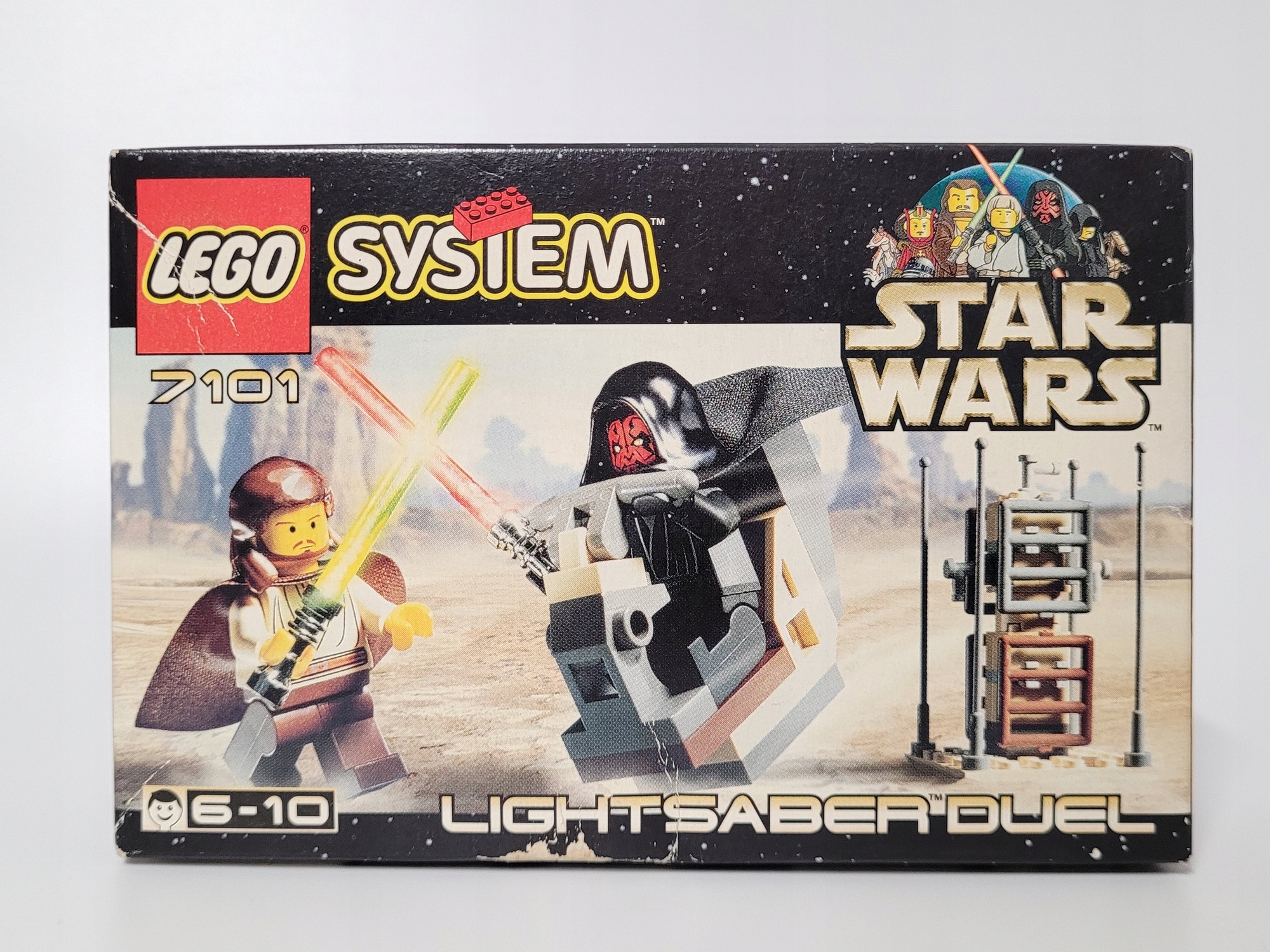 7101 Lego Star Wars System Qui Gon Maul Misb 1999