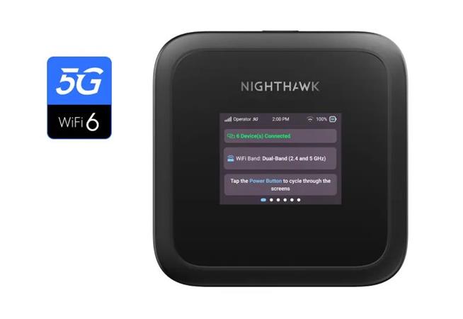 Netgear Nighthawk M3, 5G router mobile hotspot, up to 2.5 Gbps MH3150
