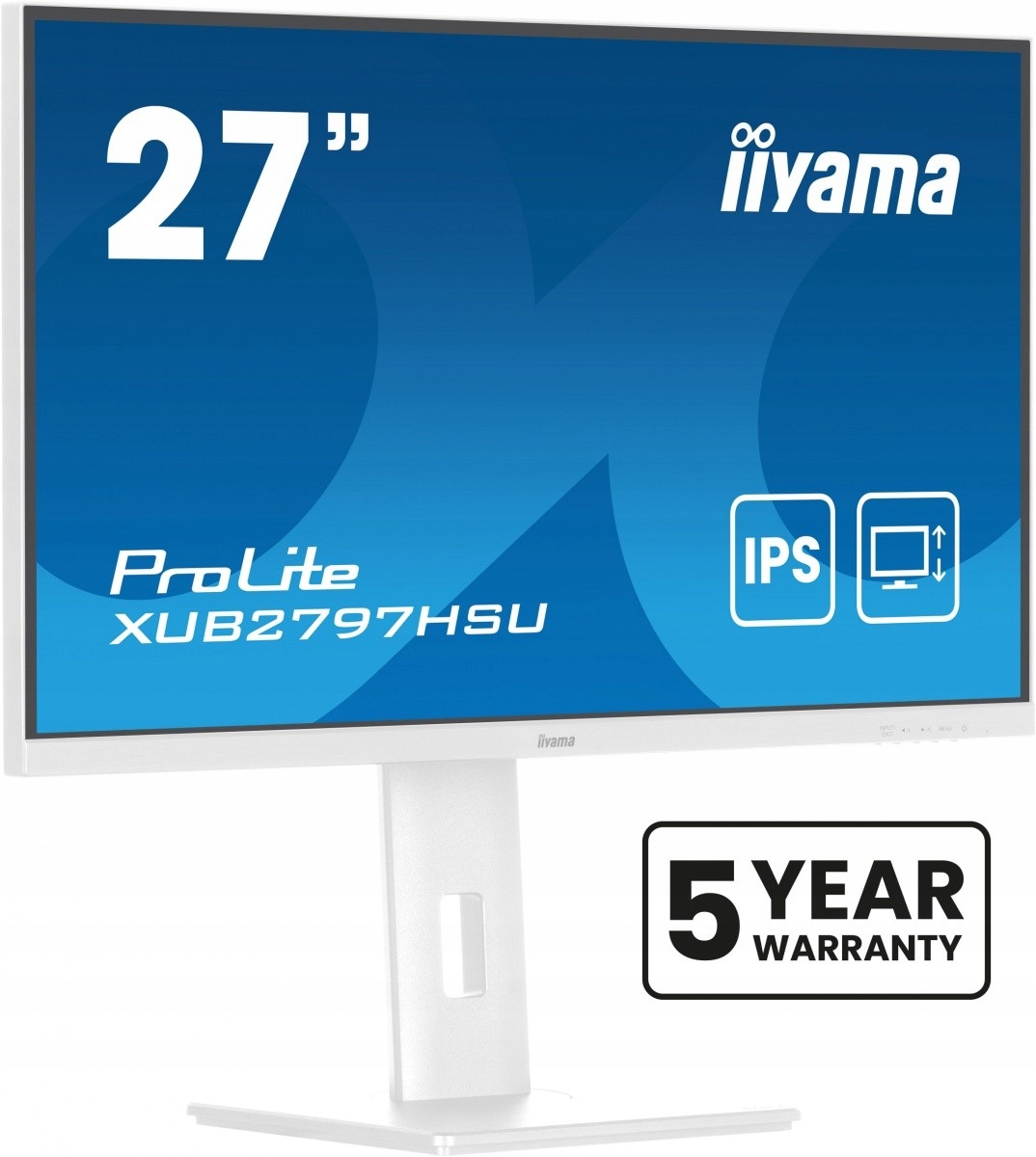 Iiyama Monitor 27 palců XUB2797HSU-W2 IPS,FHD,HAS,300cd(5y)