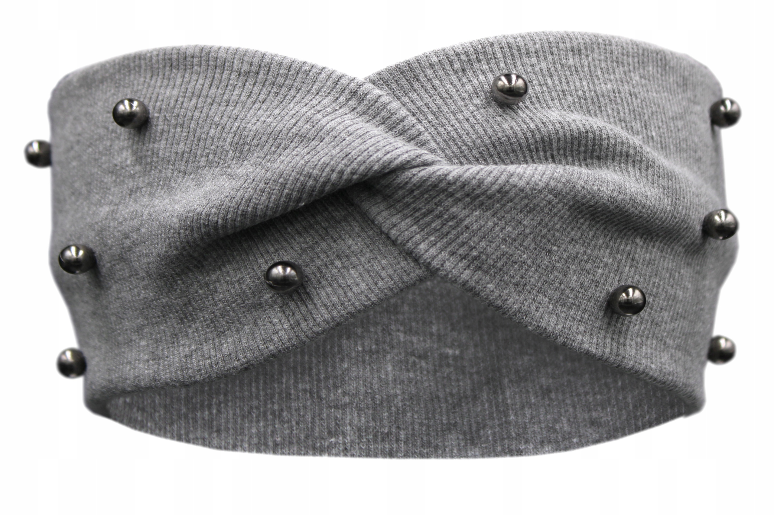 

Opaska Damska Turban Na Głowę Bawełna Opaski Perły
