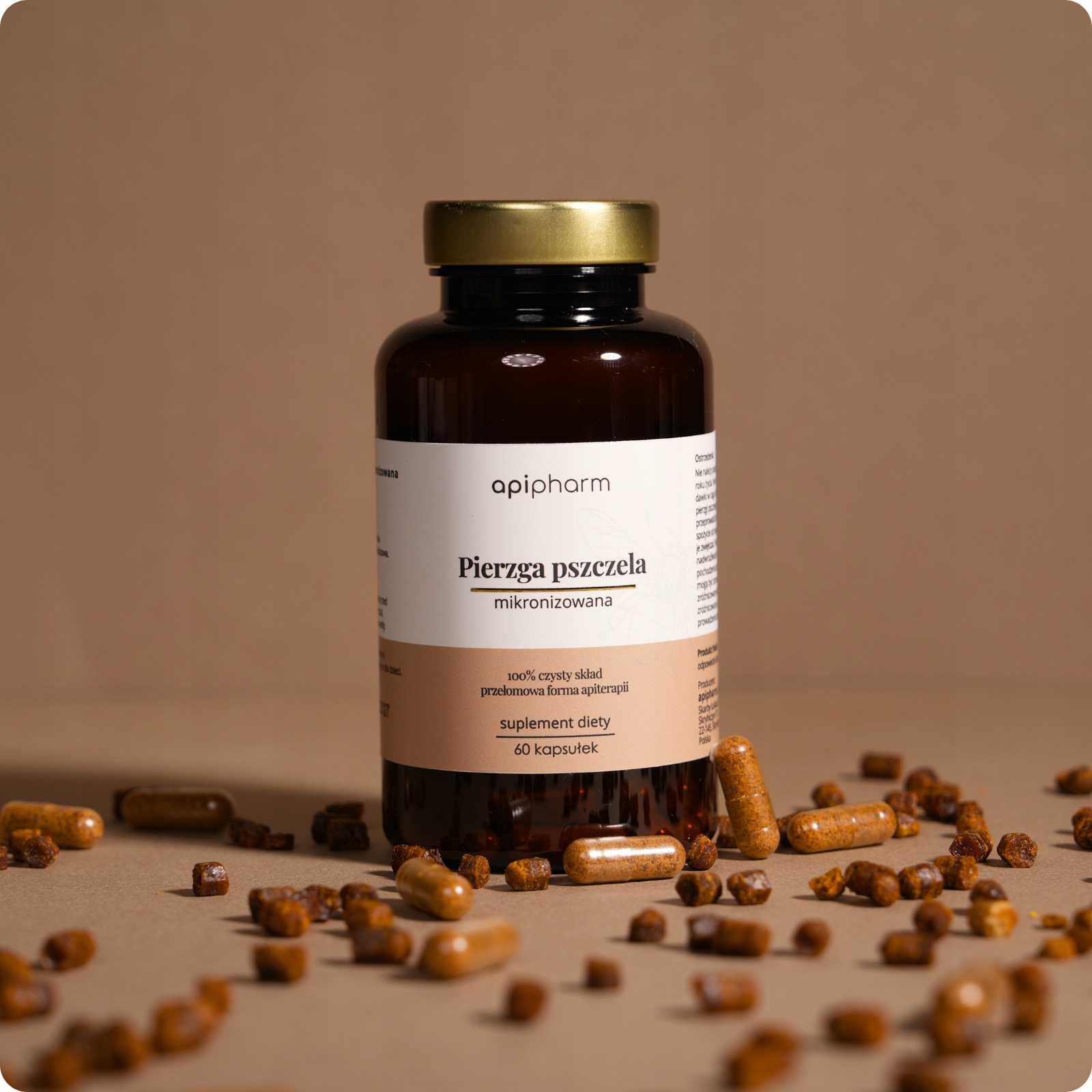 Levně Perga mikronizované v kapslích – Kúra 30 dní – apipharm.pl