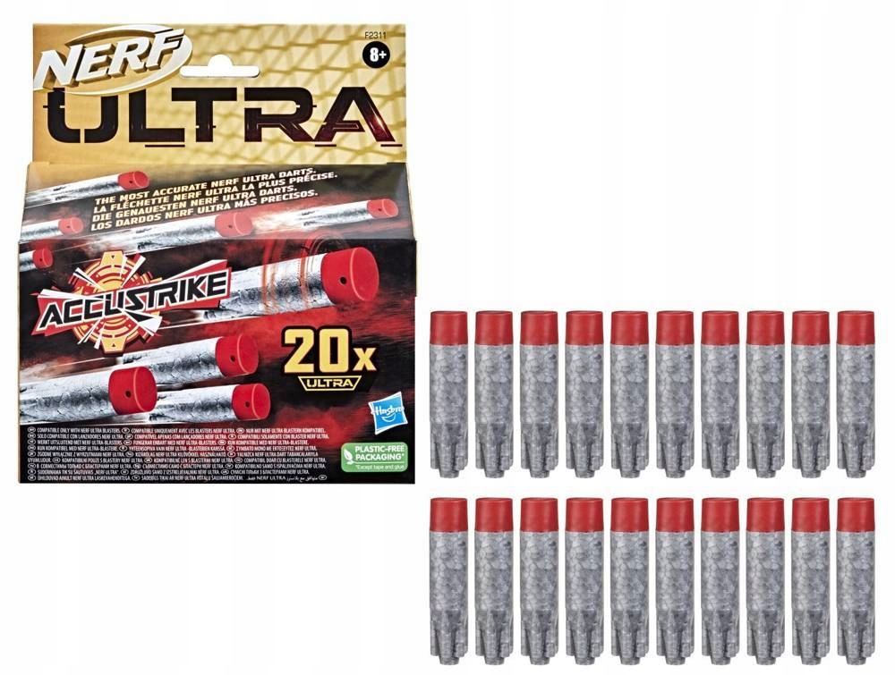 HASBRO NERF ULTRA ACCUSTRIKE STRZAŁKI 20 szt F2311