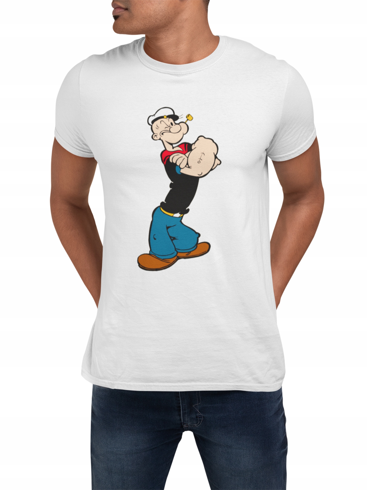 

Koszulka męska- popeye- papaj- bajka-XXL