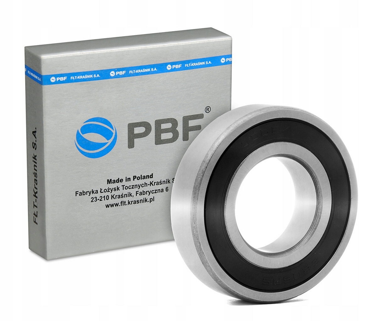 Łożysko K 6207 2RSR PBF FŁT 35x72x17 UD CS 207 2RS