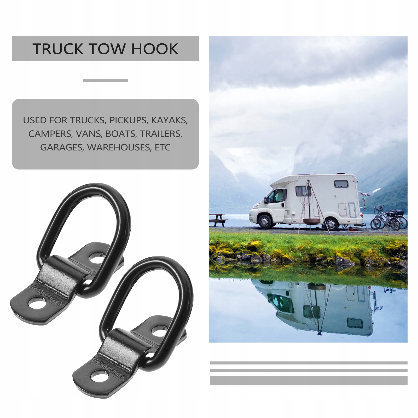 Mocowanie przyczepy typu D-Ring do montażu Producent części Inny