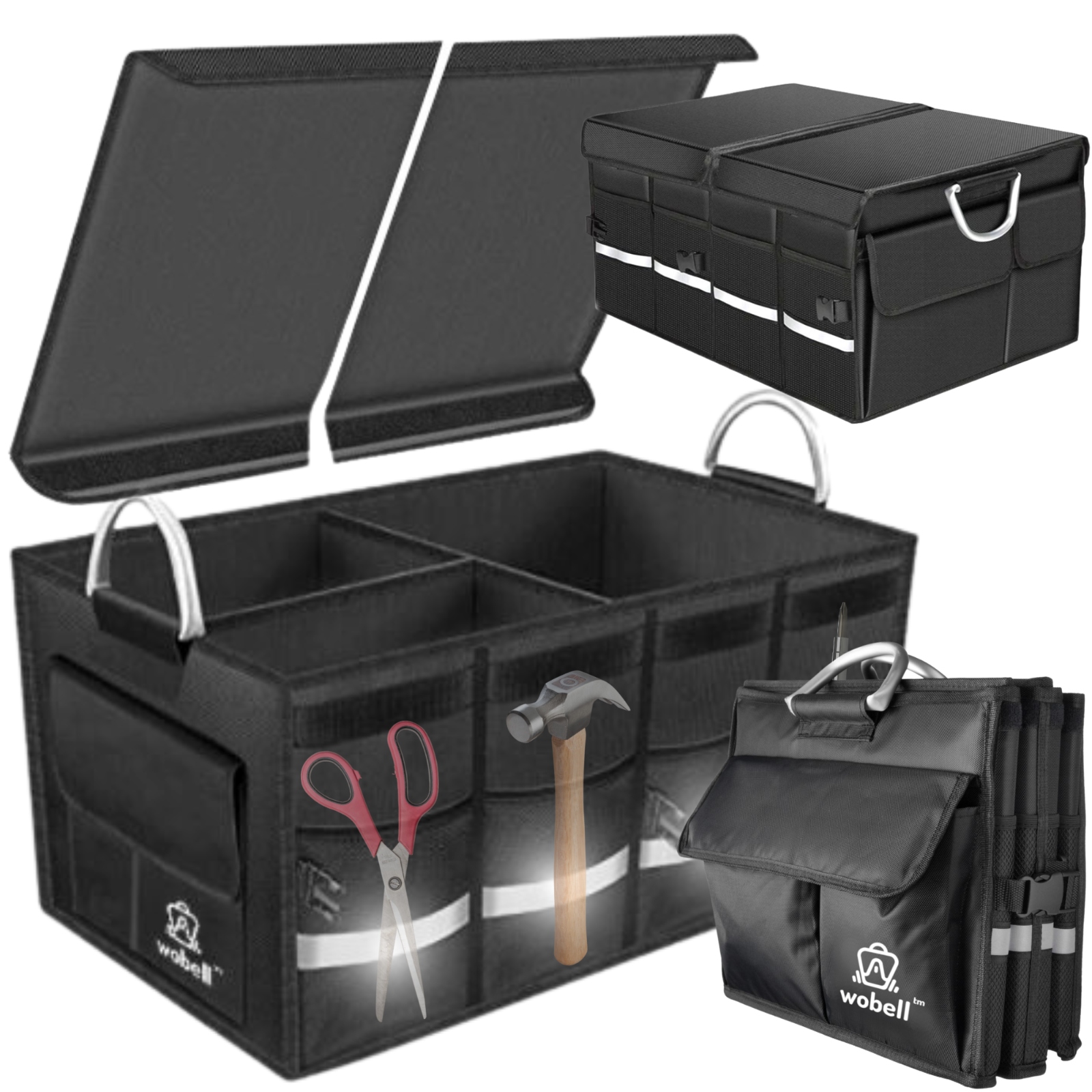 

Składany Organizer Torba Bagażnika Samochodu Duży