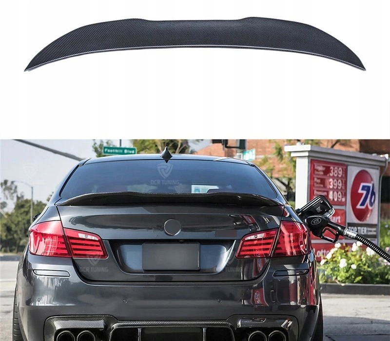 SPOILER HOKEJ KLAPY TYLNEJ BMW 5 F10 2010-2017 SEDAN SKRZYDŁO PSM CARBON