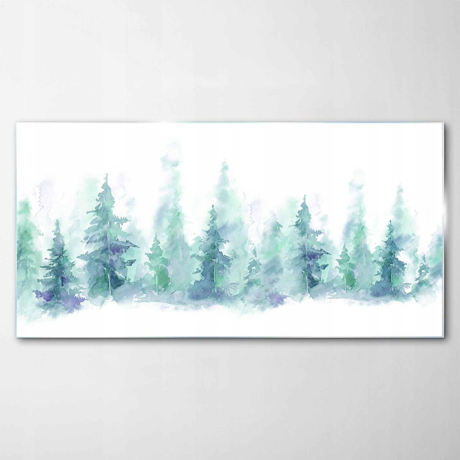 

Obraz Szklany Dekor Krajobraz Zima Wzgórze 120x60