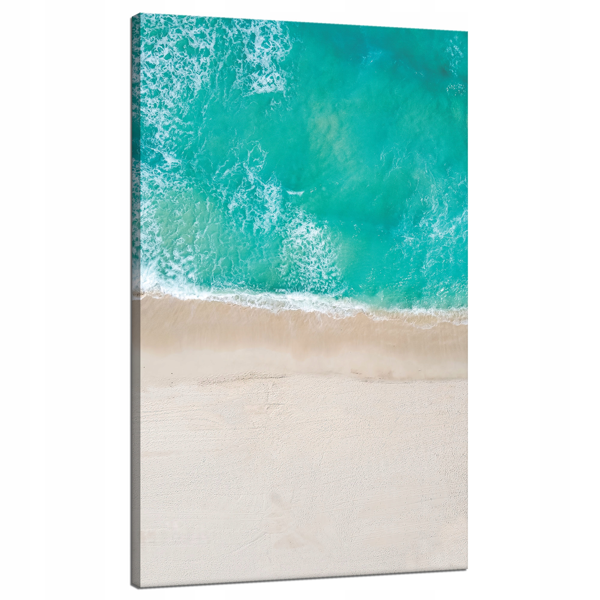 Obraz na plátně Voda Pláž Vlny Slunce 70x120 cm Ideální jako dárek