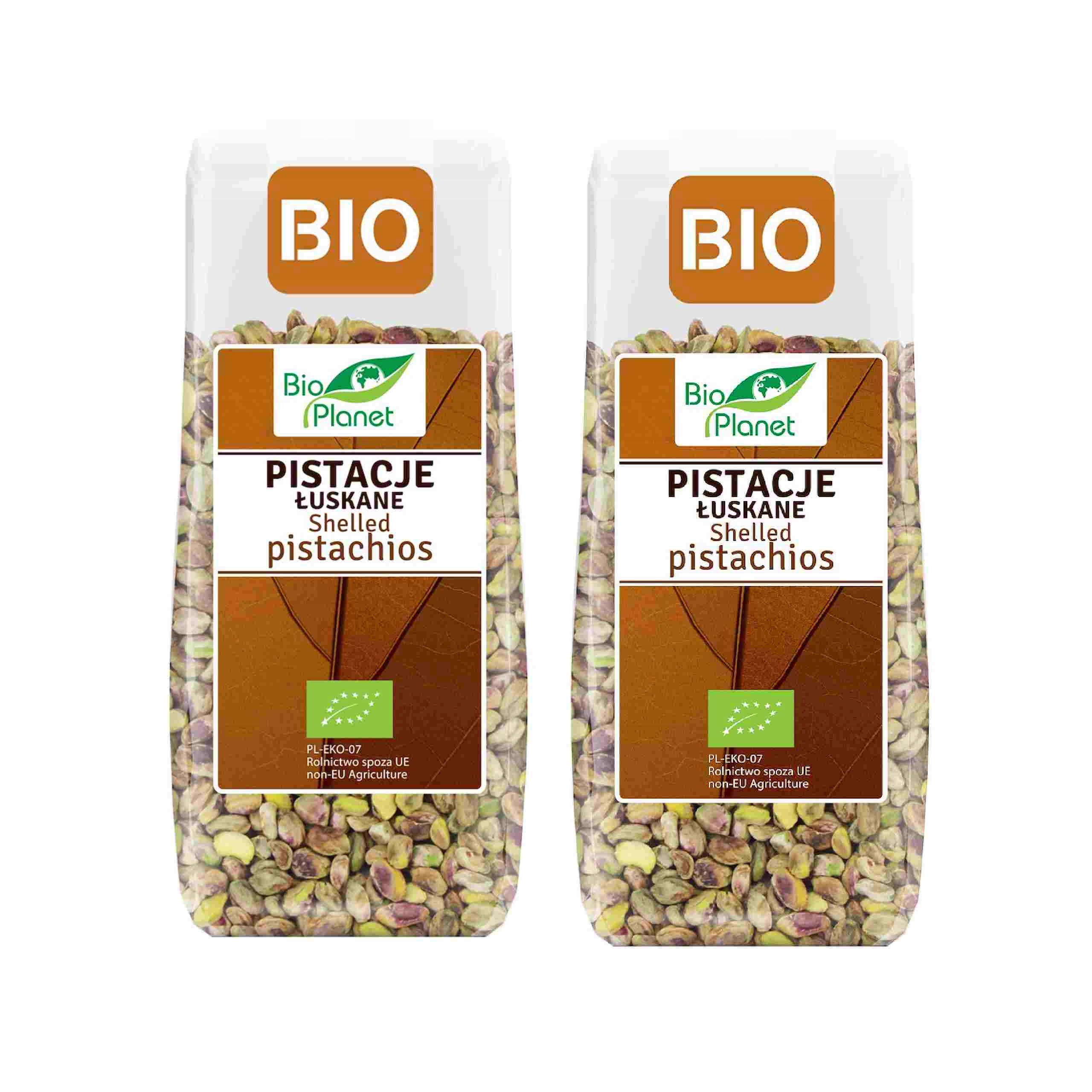 2x Pistacje Łuskane Bio 150 g Bio Planet