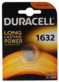 

Bateria litowa Duracell 3V Cr 1632 --- 1 sztuka