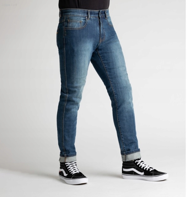 BROGER CALIFORNIA SPODNIE JEANS WASHED BLUE W32L32