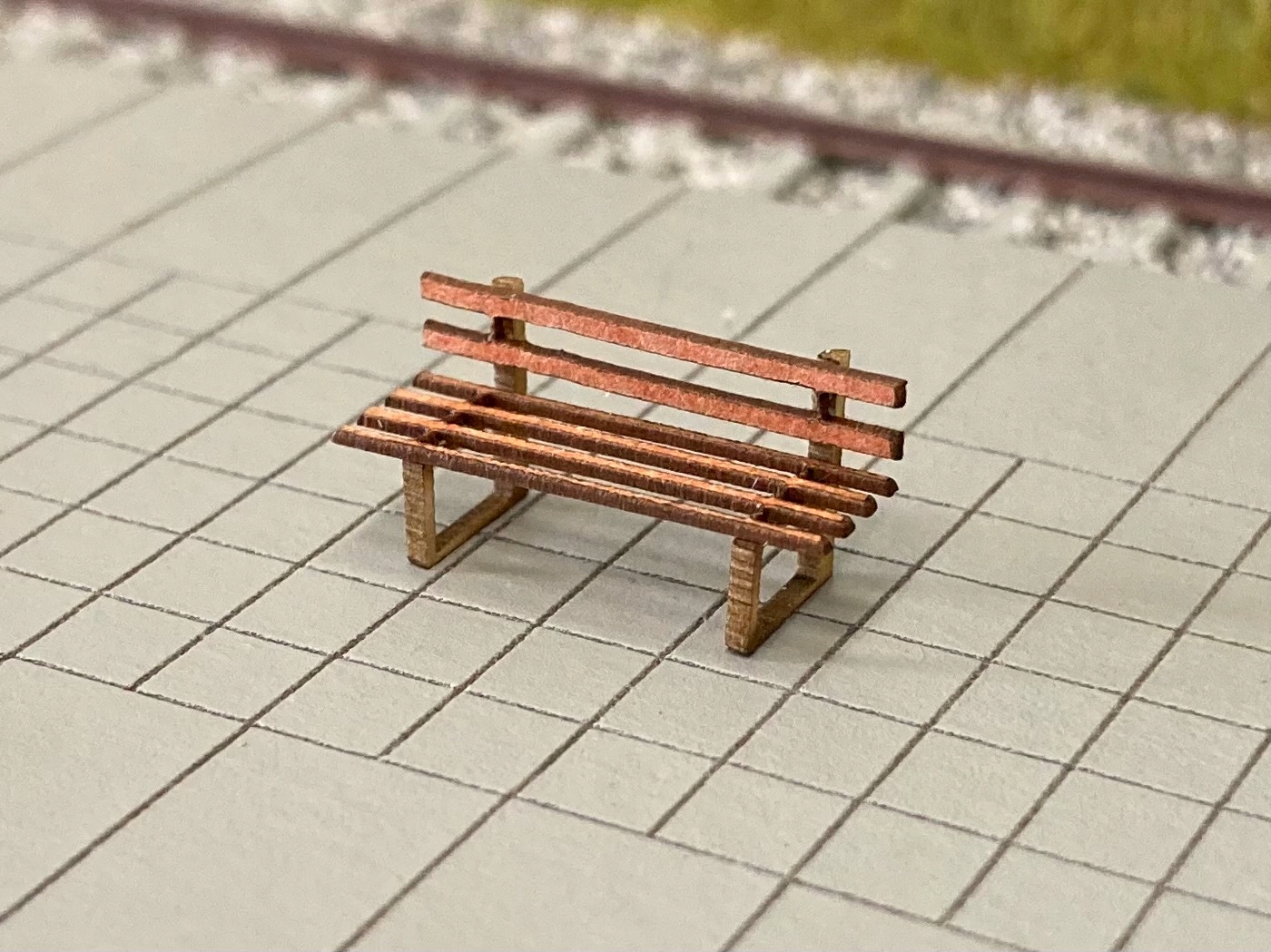 

Ławka peronowa 12 sztuk H0 1:87