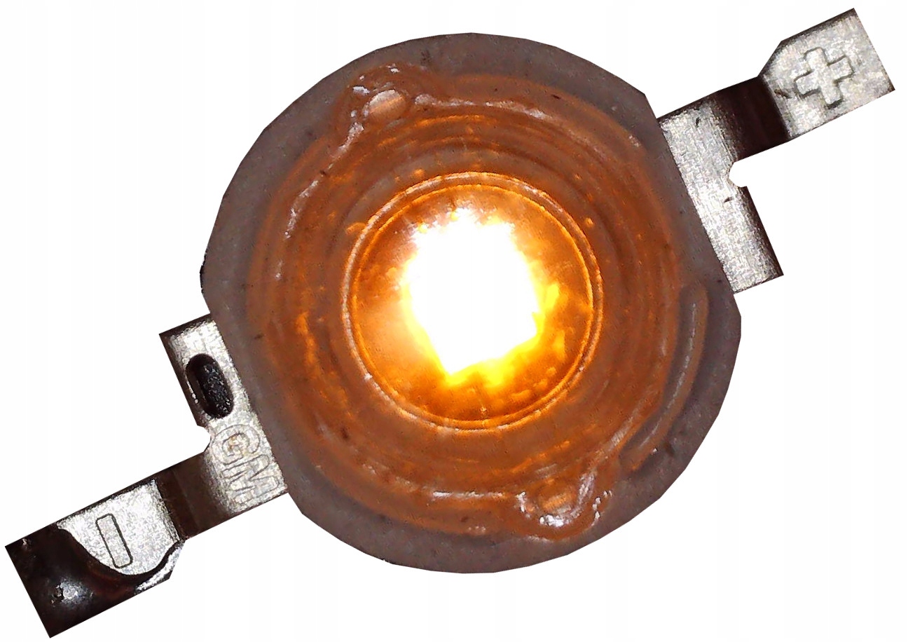 

Dioda Power Led 1W Epileds Orange 605nm 42mil