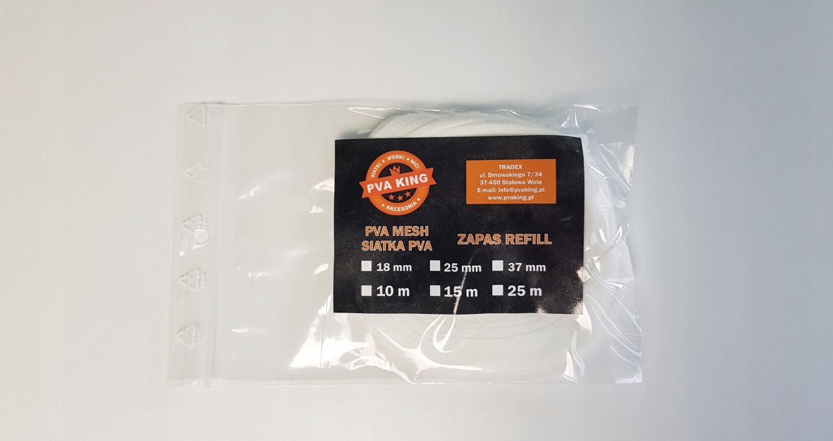 

Siatka Pva Zapas 35-40mm x 25metrów Zapasowa