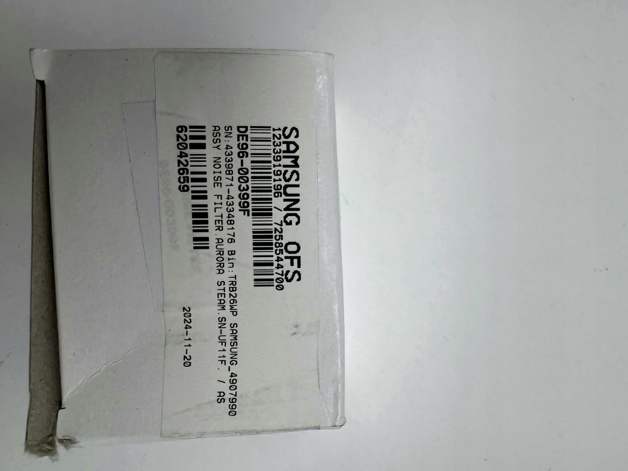 Filtr sieciowy do mikrofalówki Samsung (DE9600399F)