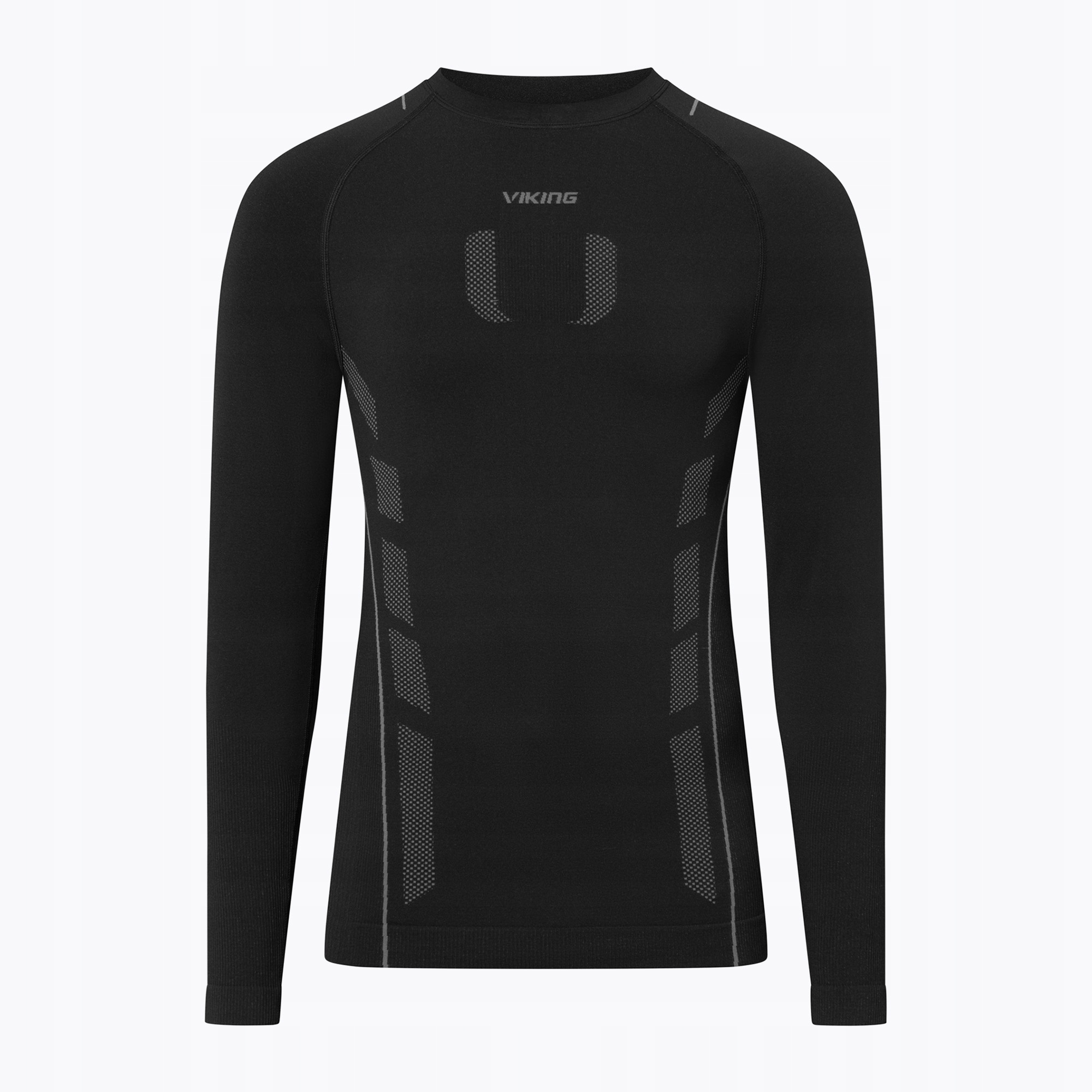 Pánský termoaktivní dlouhý rukáv Viking Eiger 2.0 black/grey XL