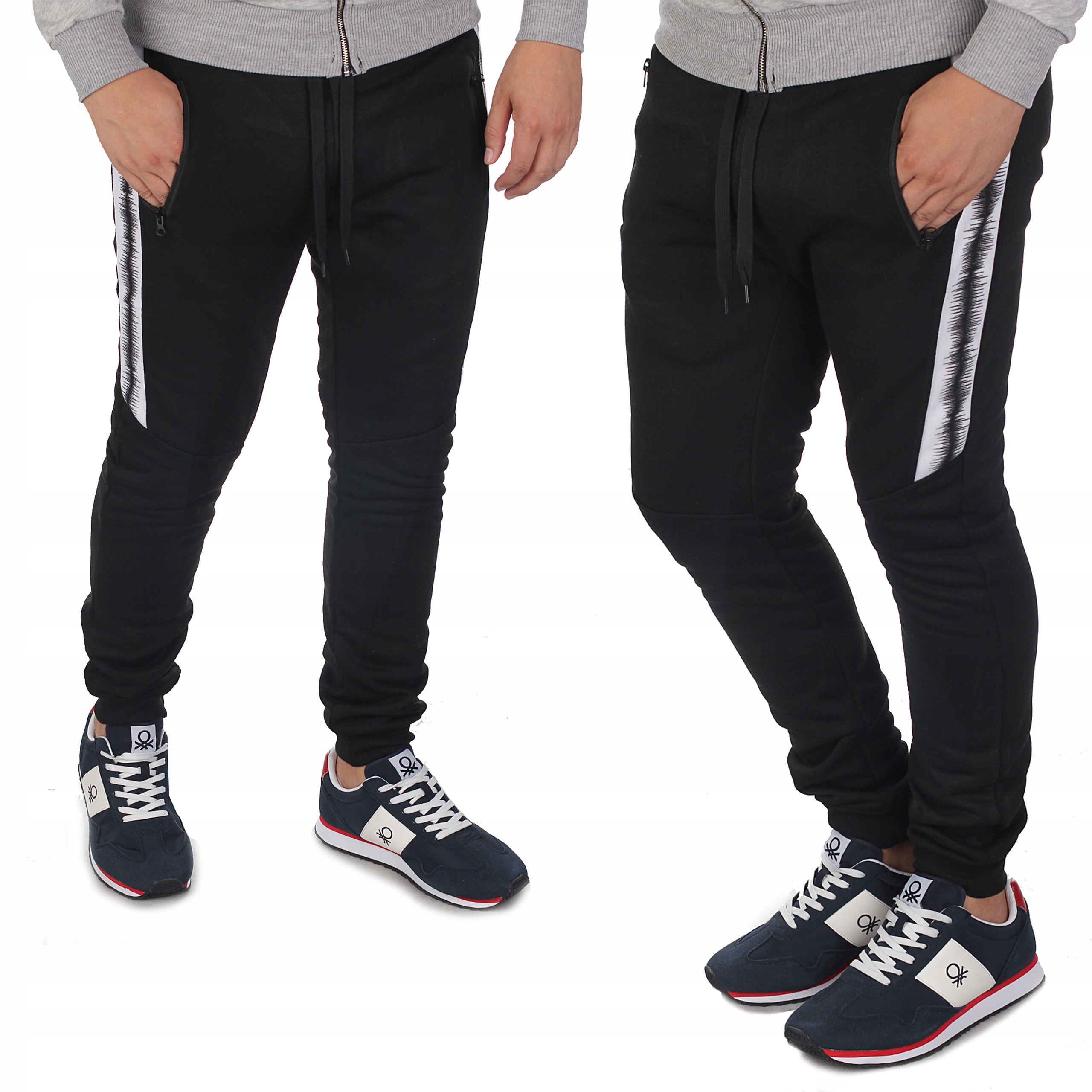 

Spodnie Dresowe Joggery Dresy Męskie DR53_XL