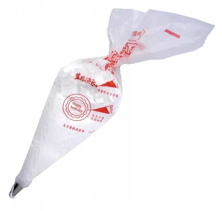 WORKI RĘKAWY FOLIOWE CUKIERNICZE DEKOROWANIA WYCISKANIA MASY KREMU 100SZT Marka P&S