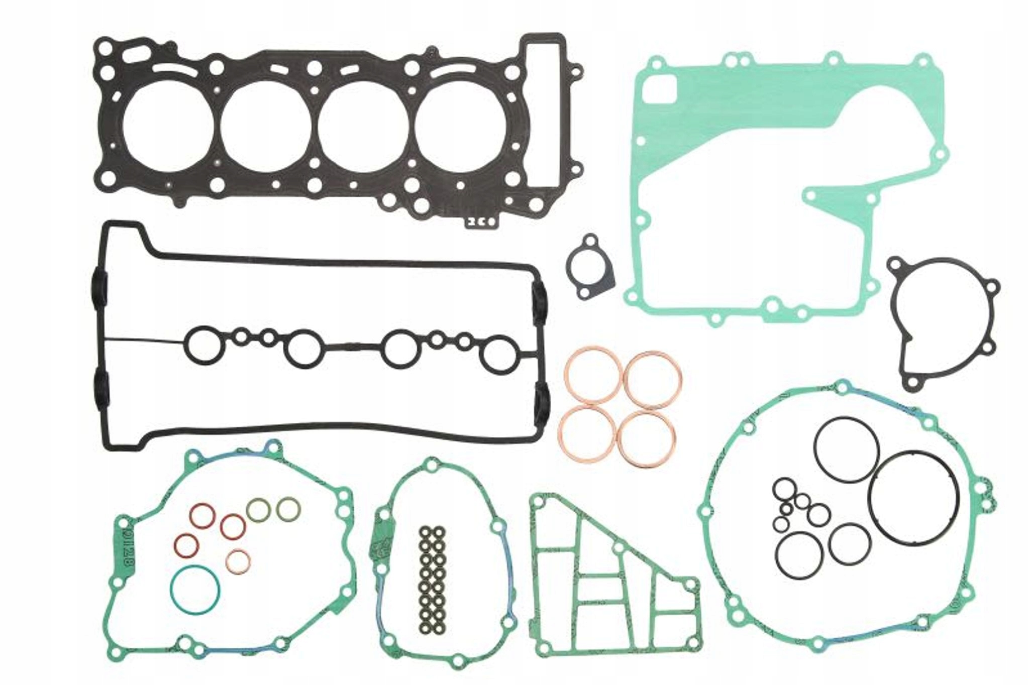 Tesnenie motora Athena, sada, Yamaha YZF-R6 600 R6 06-19