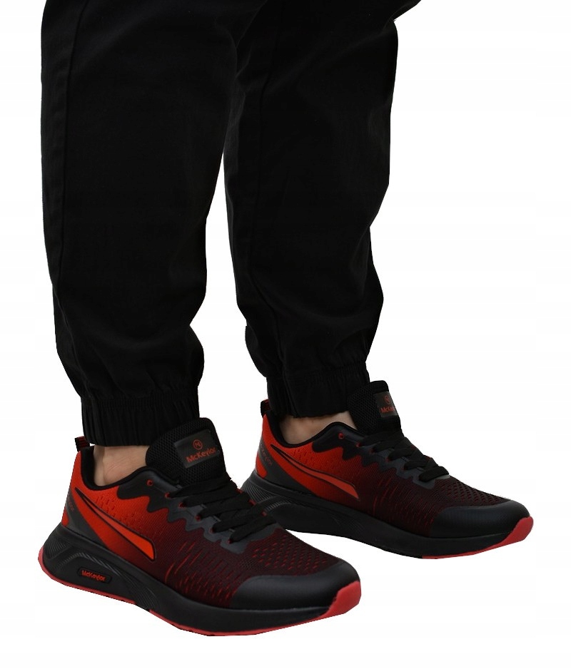 

Buty męskie McKeylor 20625 Czarno/czerwone 46
