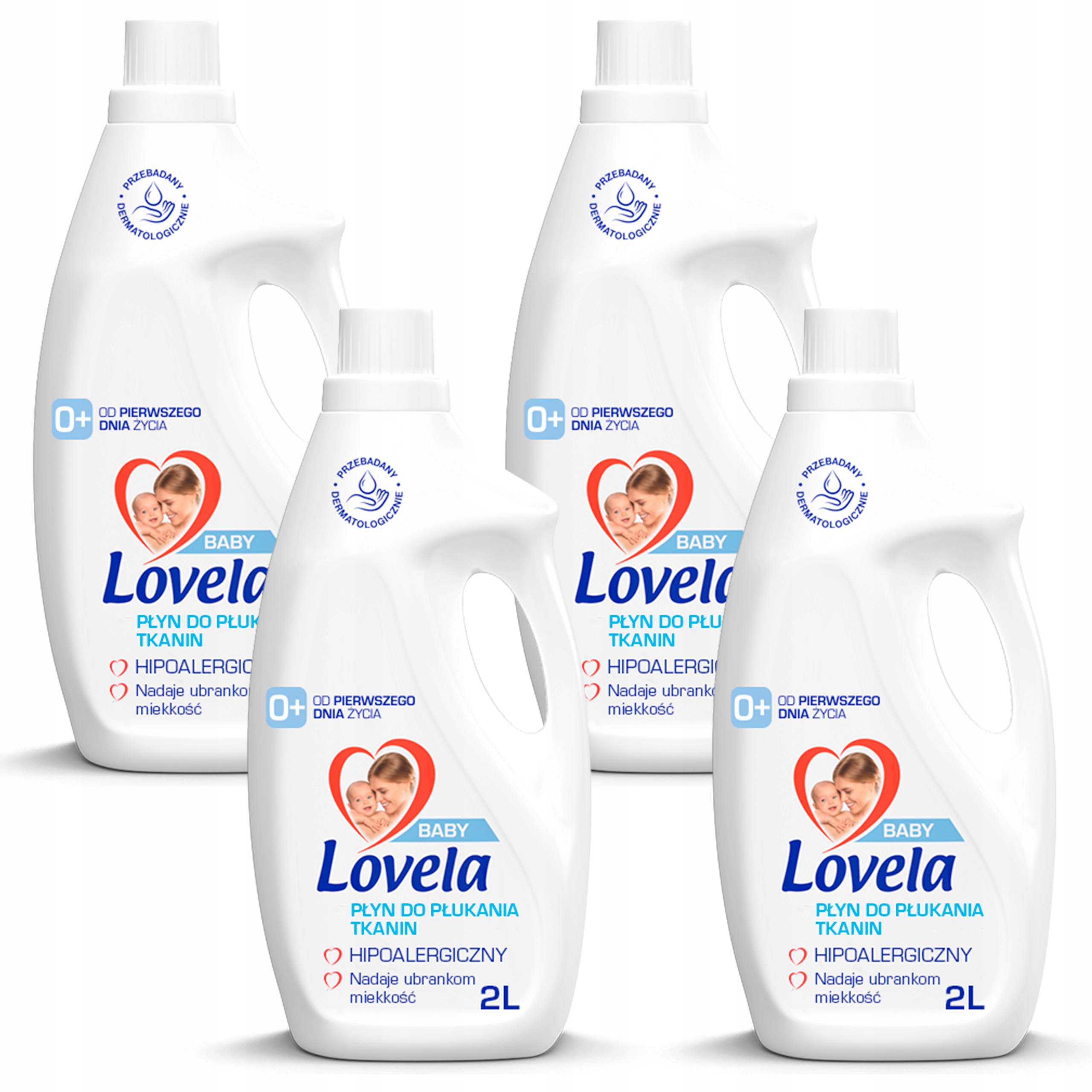 

Lovela Płyn Hipoalergiczny do Płukania Tkanin 4x2L