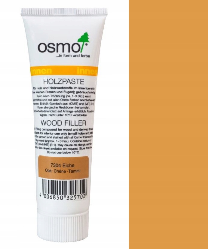 Osmo 7304 Kit do drewna,szpachla 100g Dąb