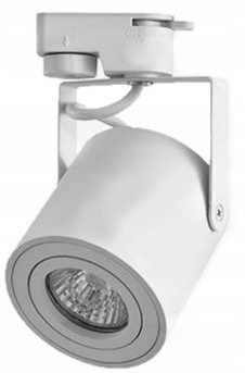 LAMPA LED REFLEKTOR SZYNOPRZEWÓD GU10 BIAŁY 1 FAZOWY