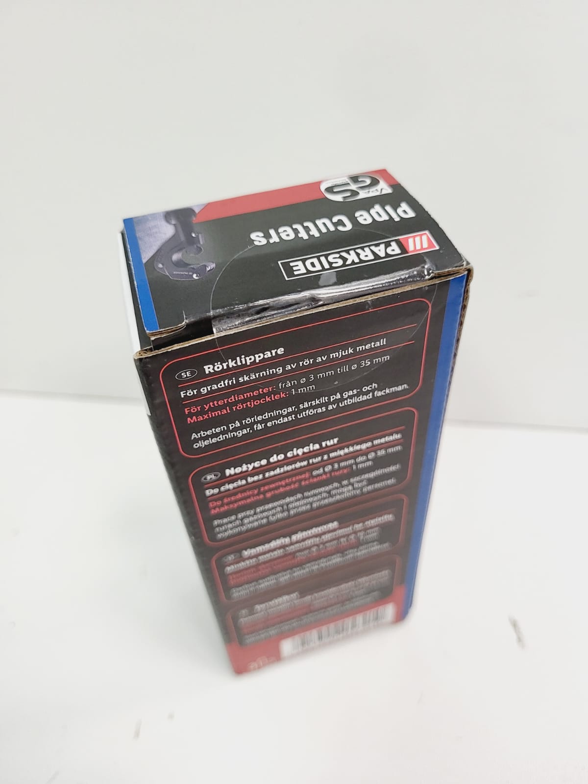 NOŻYCE DO CIĘCIA RUR PARKSIDE (1112/23) Kod producenta --