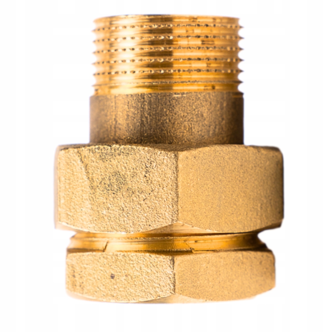 Śrubunek mosiężny prosty z oringiem 3/4'' Marka H-I