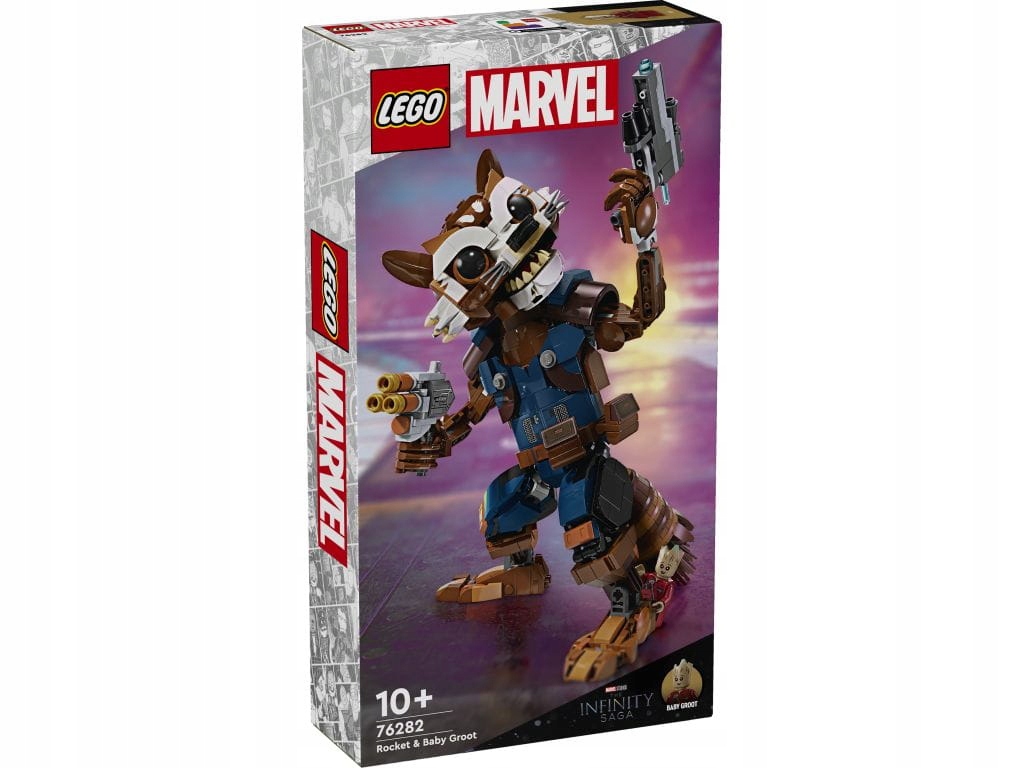 Lego 76282 Heroes Figurka Rocketa k sestavení