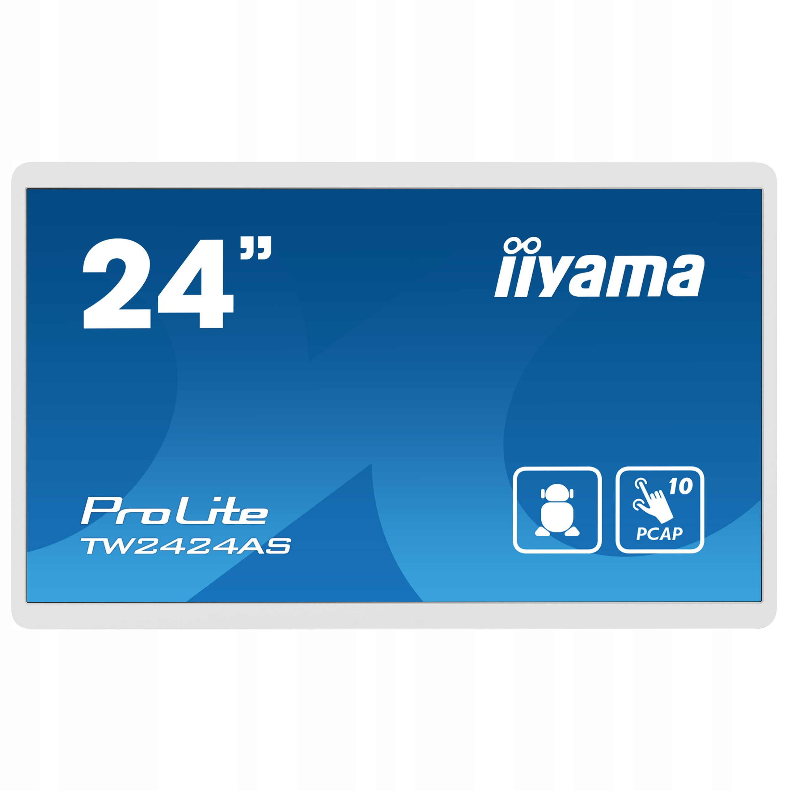 Monitor dotykowy 24" iiyama ProLite TW2424AS-W1 Fhd Ips Led Hdmi Usb-c 24/7