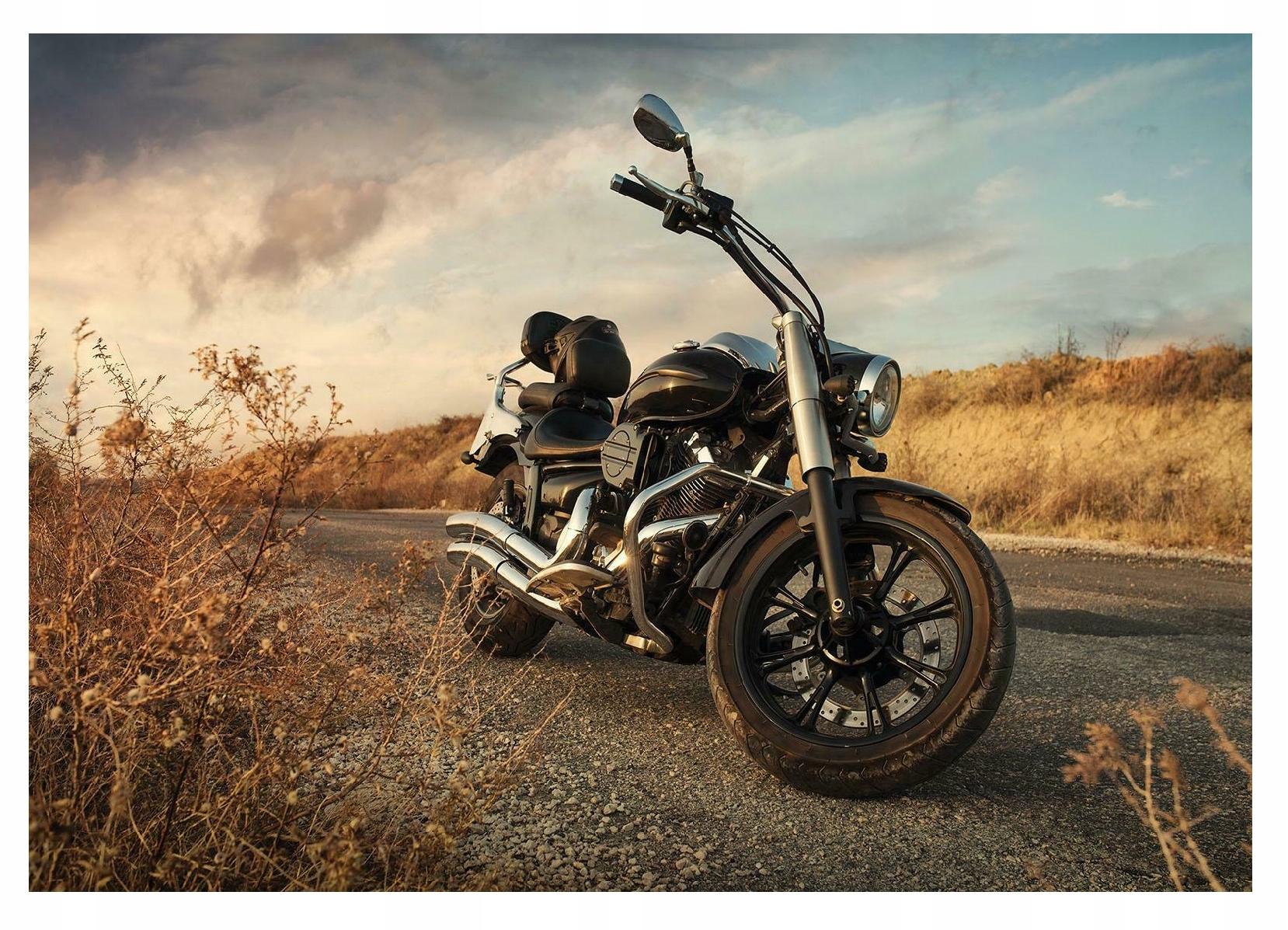 Fototapeta Motocykl Retro Motor Route 66 Tapeta Na Zeď 368x254