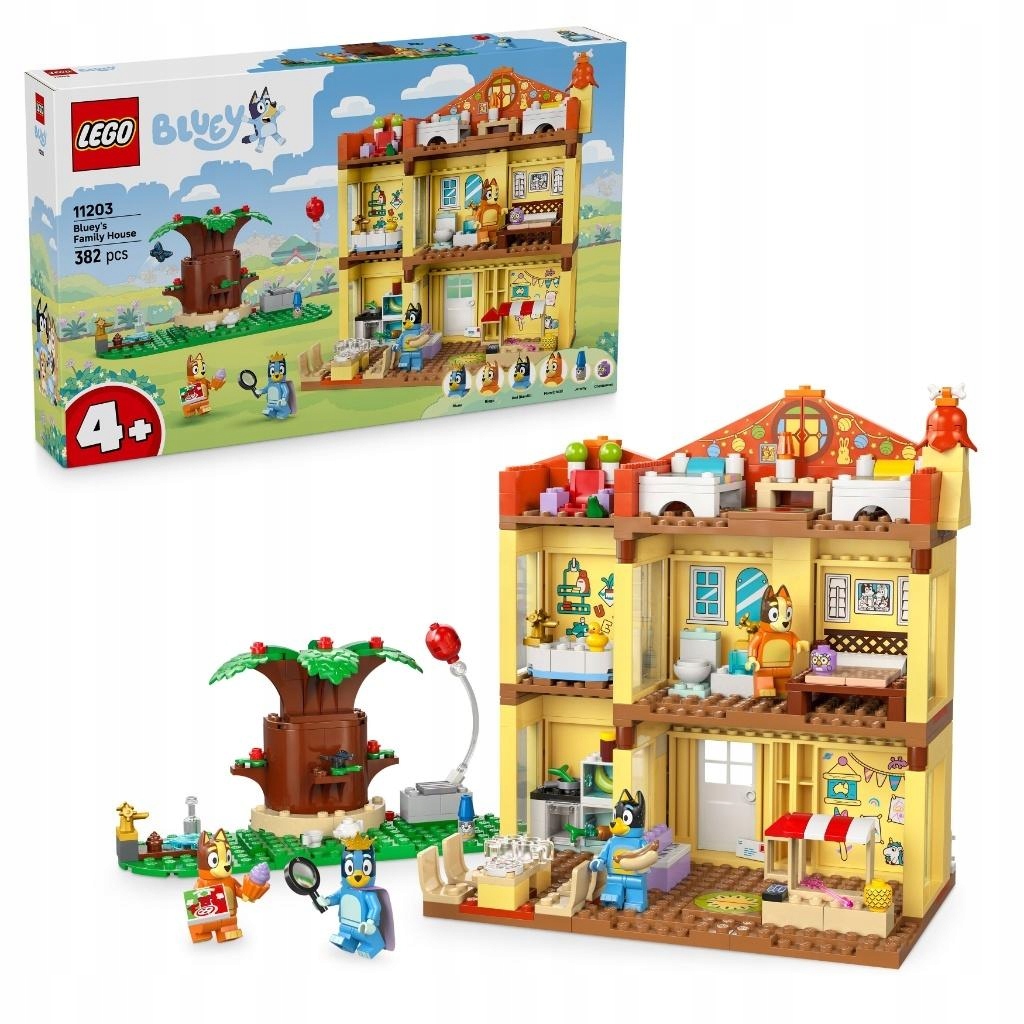 Lego(r) Bluey 11203 Rodinný dům Blue